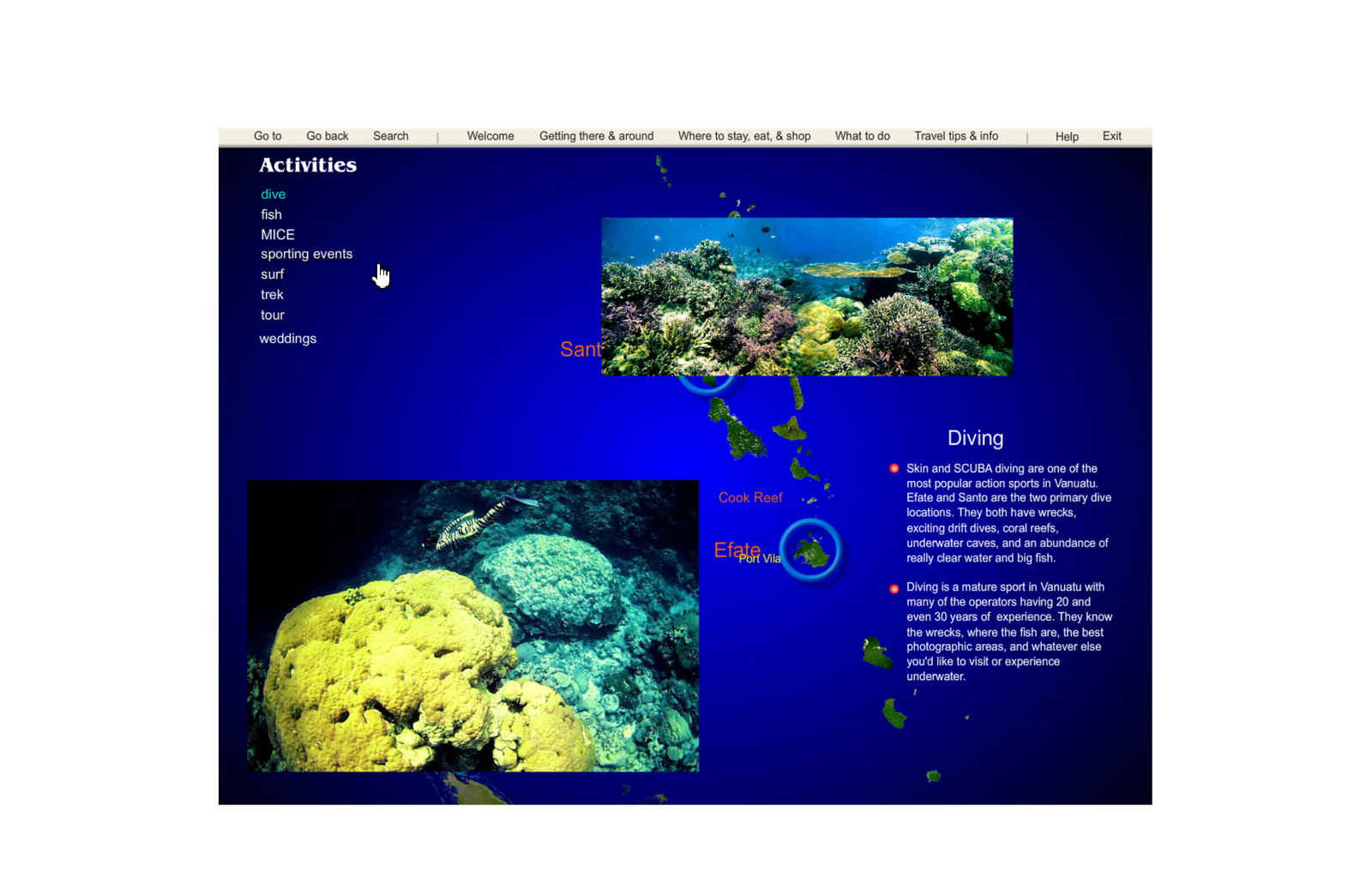 Vanuatu Diving Guide