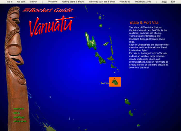 Rocket Vanuatu Holiday Planner